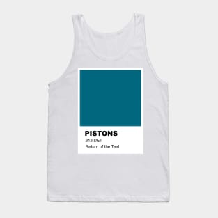 313 Teal Pantone 2 Tank Top